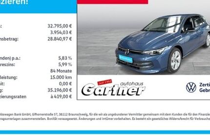 VW Golf 1.500 km 32.795 &euro; Eiselfing 83549
