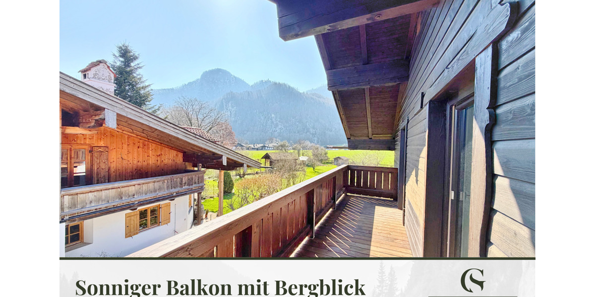 Etagenwohnung Flintsbach am Inn - 3 Zimmer, 93 m&sup2;, 1.400&euro; | Angebot:25868158