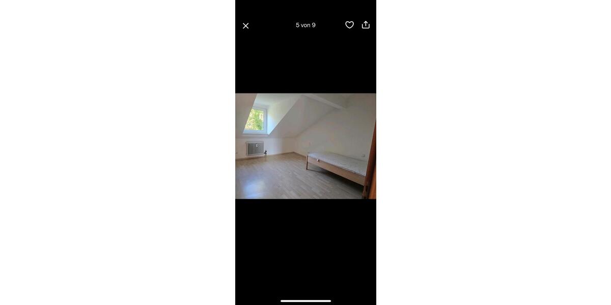 Dachgeschoßwohnung Rosenheim Egarten - 3 Zimmer, 16 m&sup2;, 595&euro; | Angebot:26697478