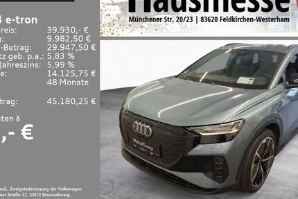 Audi Q4 e-tron 52.910 km 39.930 &euro; Feldkirchen/Westerham 83620