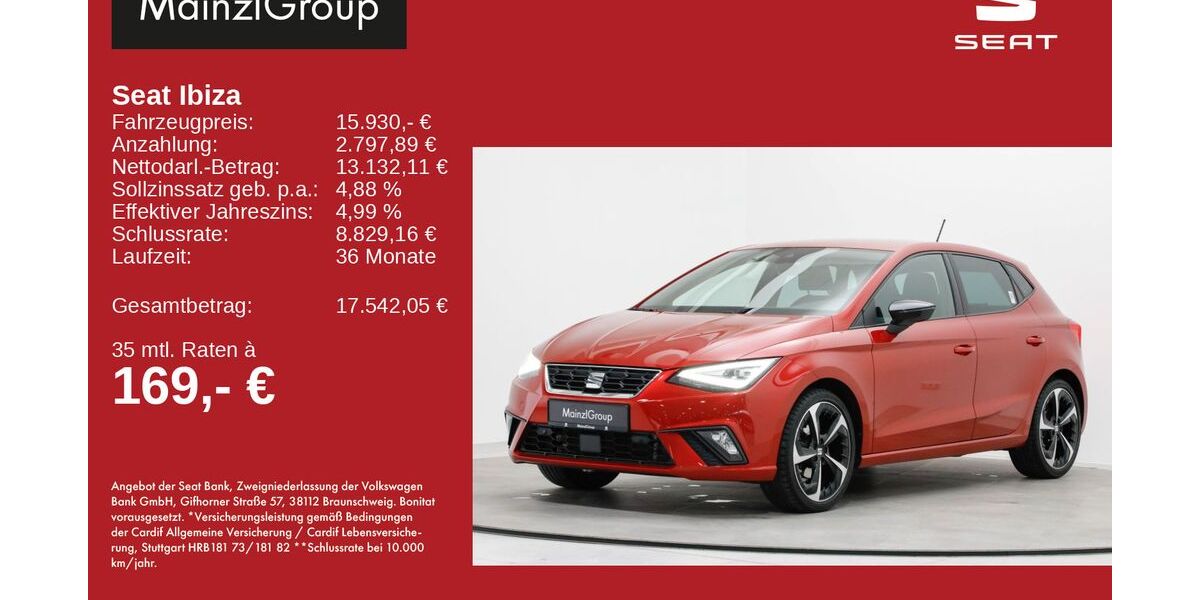 Seat Ibiza 60.561 km 15.930 &euro; Feldkirchen/Westerham 83620