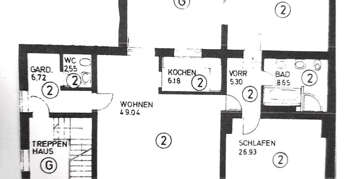 Etagenwohnung Kolbermoor - 3 Zimmer, 130 m&sup2;, 499.000&euro; | Angebot:25746266