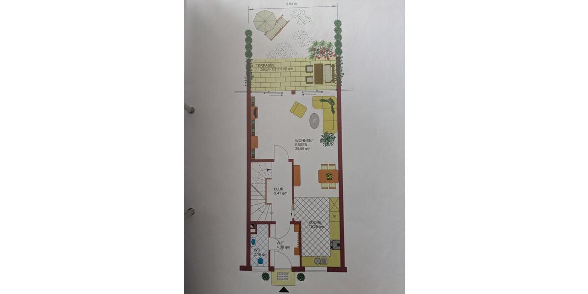 Reihenhaus Grafing bei München - 5 Zimmer, 130 m&sup2;, 2.130&euro; | Angebot:26257680