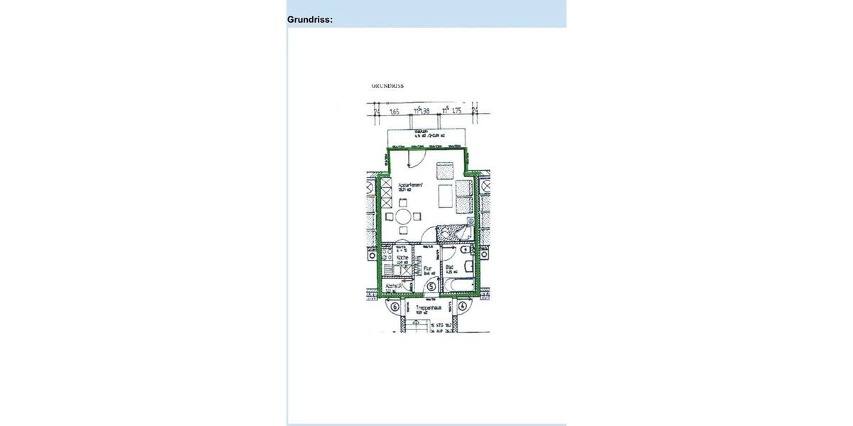 Etagenwohnung Wasserburg am Inn - 2 Zimmer, 42 m&sup2;, 195.000&euro; | Angebot:26047143