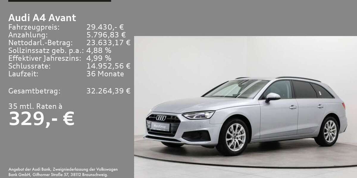 Audi A4 56.800 km 29.430 &euro; Feldkirchen - Westerham 83620