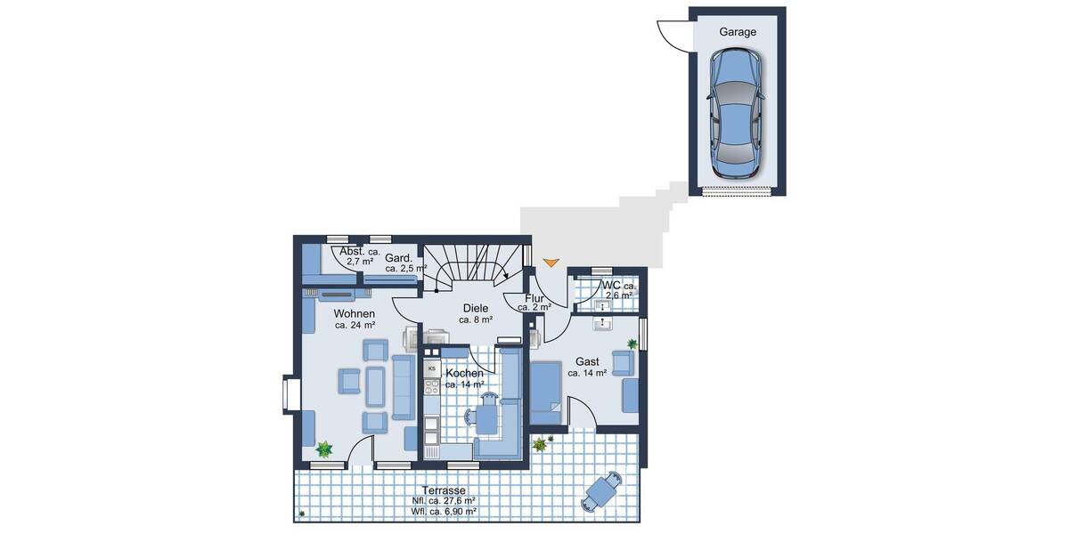 Einfamilienhaus Wasserburg am Inn Neudeck - 5 Zimmer, 150 m&sup2;, 599.000&euro; | Angebot:25776559