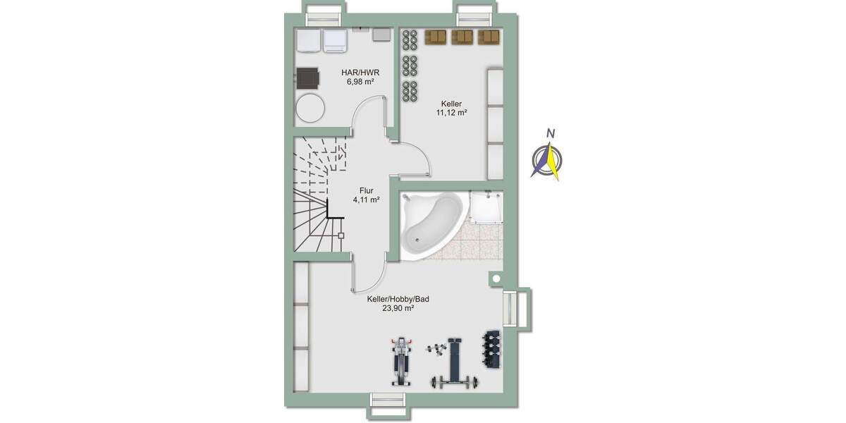 Doppelhaushälfte Ebersberg - 4 Zimmer, 134 m&sup2;, 899.000&euro; | Angebot:25697078
