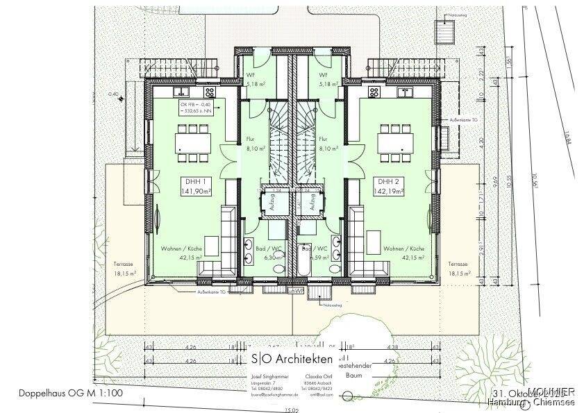 Etagenwohnung Eggstätt - 5 Zimmer, 141 m&sup2;, 837.210&euro; | Angebot:25660777