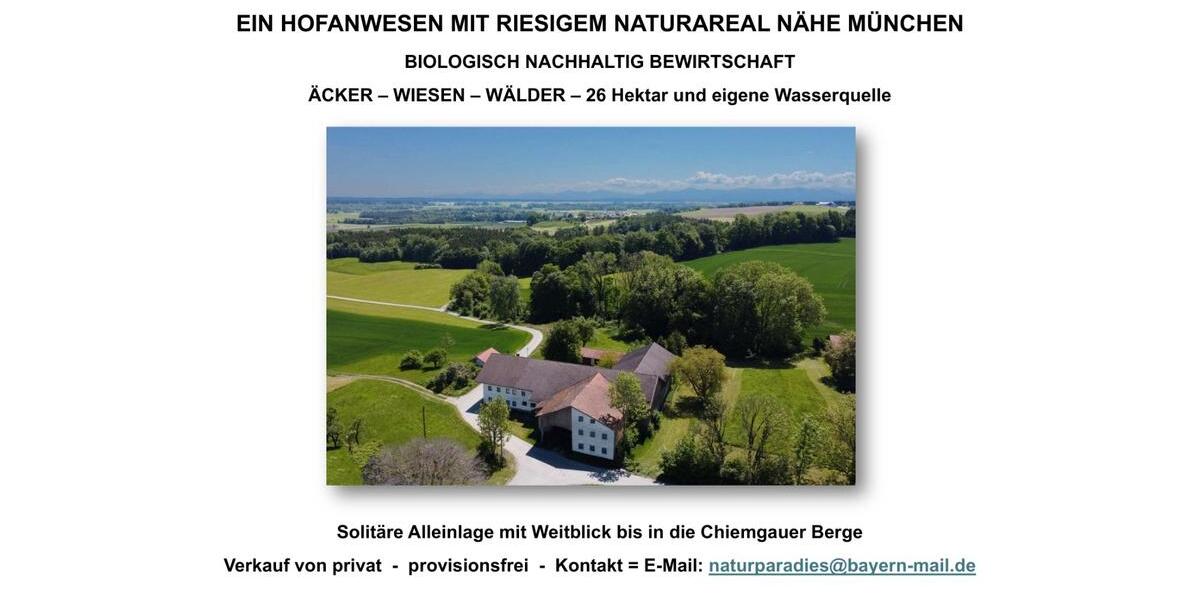 Bauernhaus, Landhaus Ebersberg - 3.400.000&euro; | Angebot:26739468