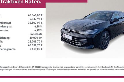 VW Passat Variant 9.500 km 43.340 &euro; Miesbach 83714