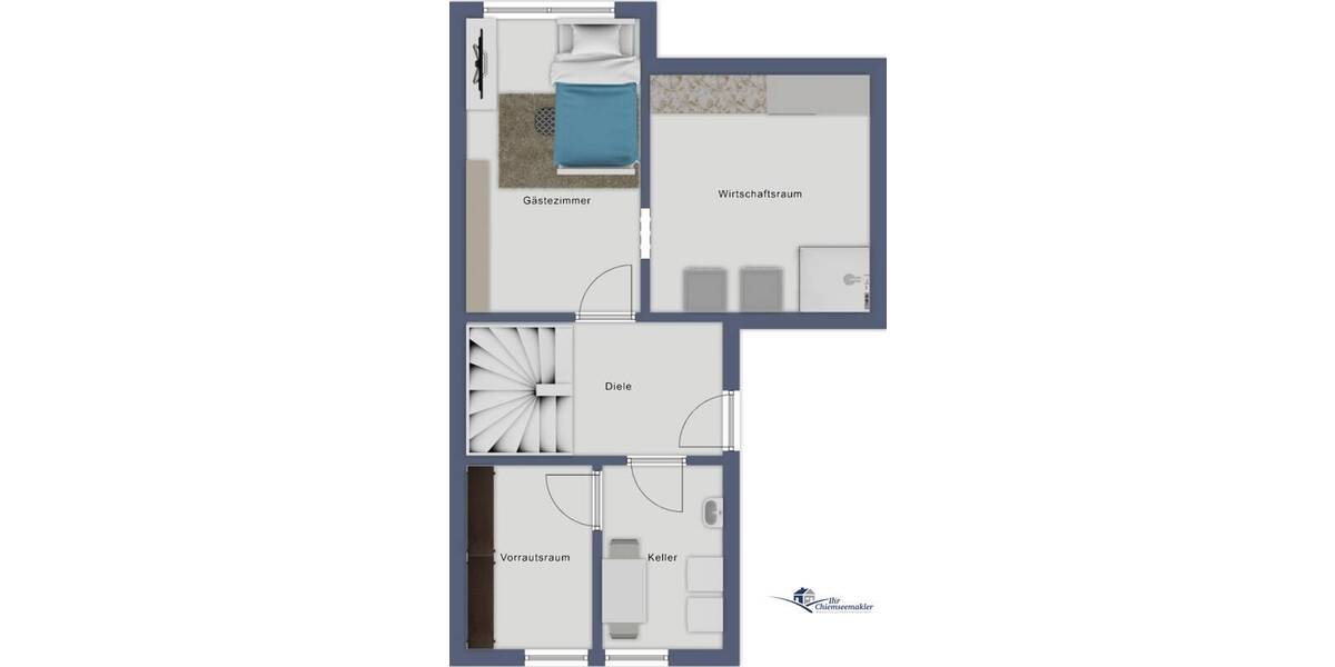 Doppelhaushälfte Edling - 6 Zimmer, 145 m&sup2;, 618.000&euro; | Angebot:25820001