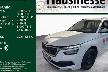 Skoda Kamiq 85.600 km 18.930 &euro; Feldkirchen/Westerham 83620