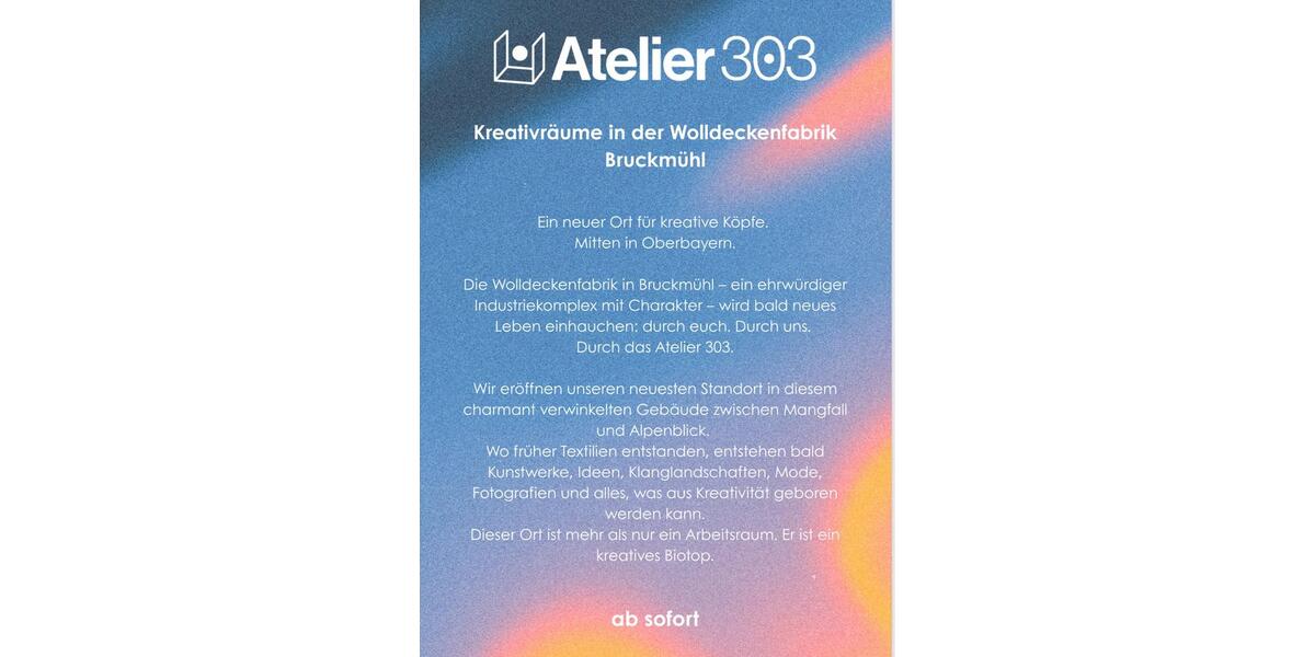 Gewerbeobjekt Bruckmühl - 13&euro; | Angebot:22711084