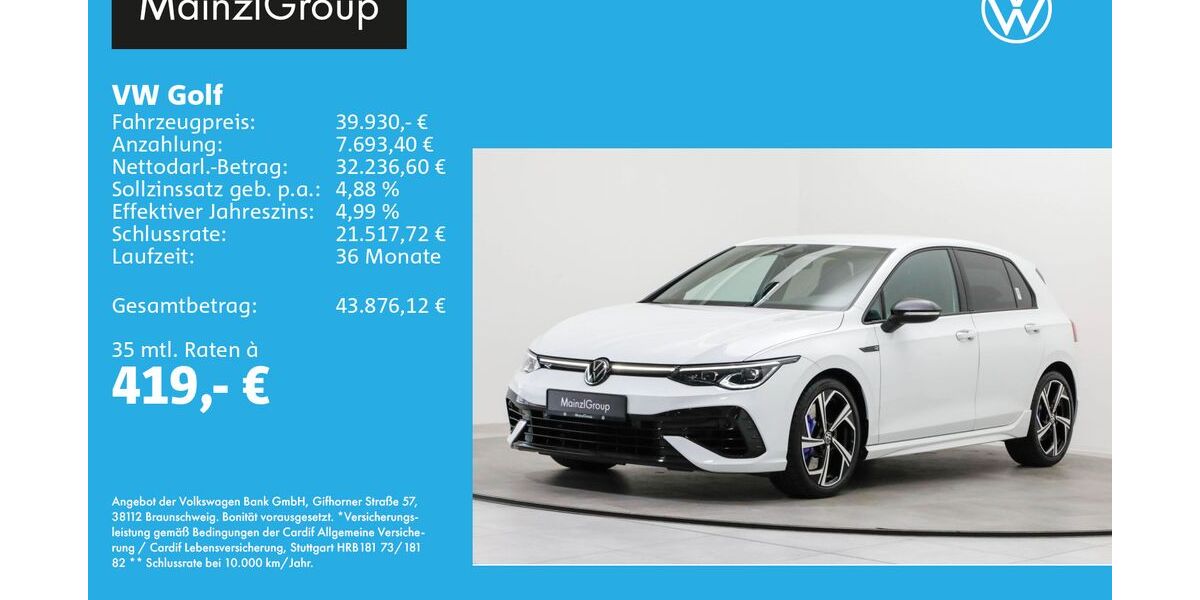 VW Golf 13.900 km 39.930 &euro; Feldkirchen/Westerham 83620