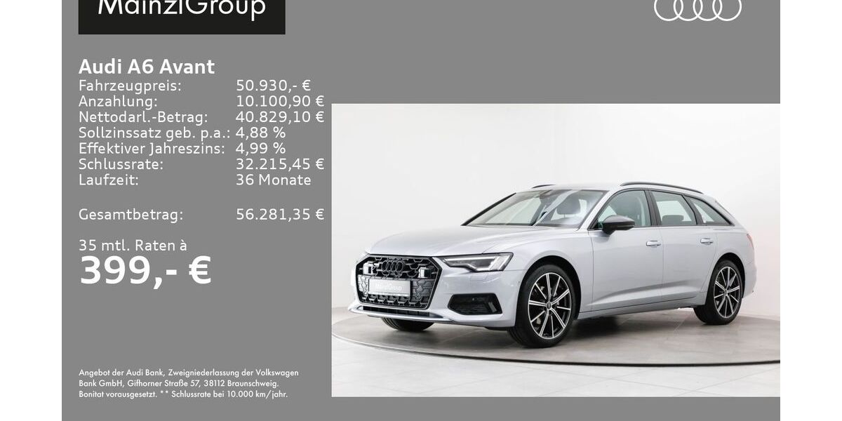 Audi A6 9.500 km 50.930 &euro; Feldkirchen/Westerham 83620