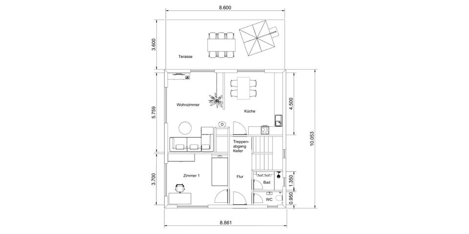 Einfamilienhaus Kolbermoor - 4 Zimmer, 106 m&sup2;, 629.000&euro; | Angebot:26138200