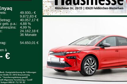 Skoda Enyaq 10.700 km 49.930 &euro; Feldkirchen/Westerham 83620