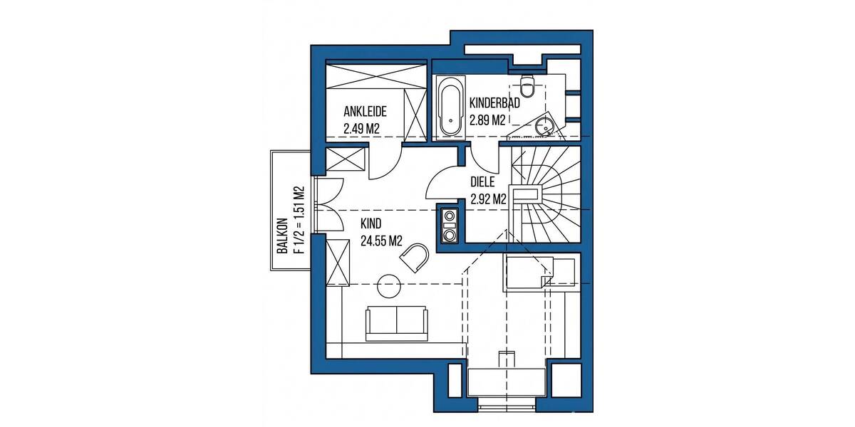 Doppelhaushälfte Kolbermoor - 5 Zimmer, 147 m&sup2;, 695.000&euro; | Angebot:25929678