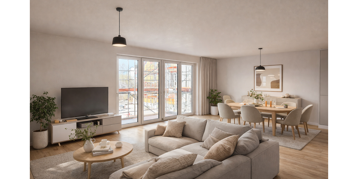 Etagenwohnung Ebersberg - 2 Zimmer, 58 m&sup2;, 1.010&euro; | Angebot:26021673