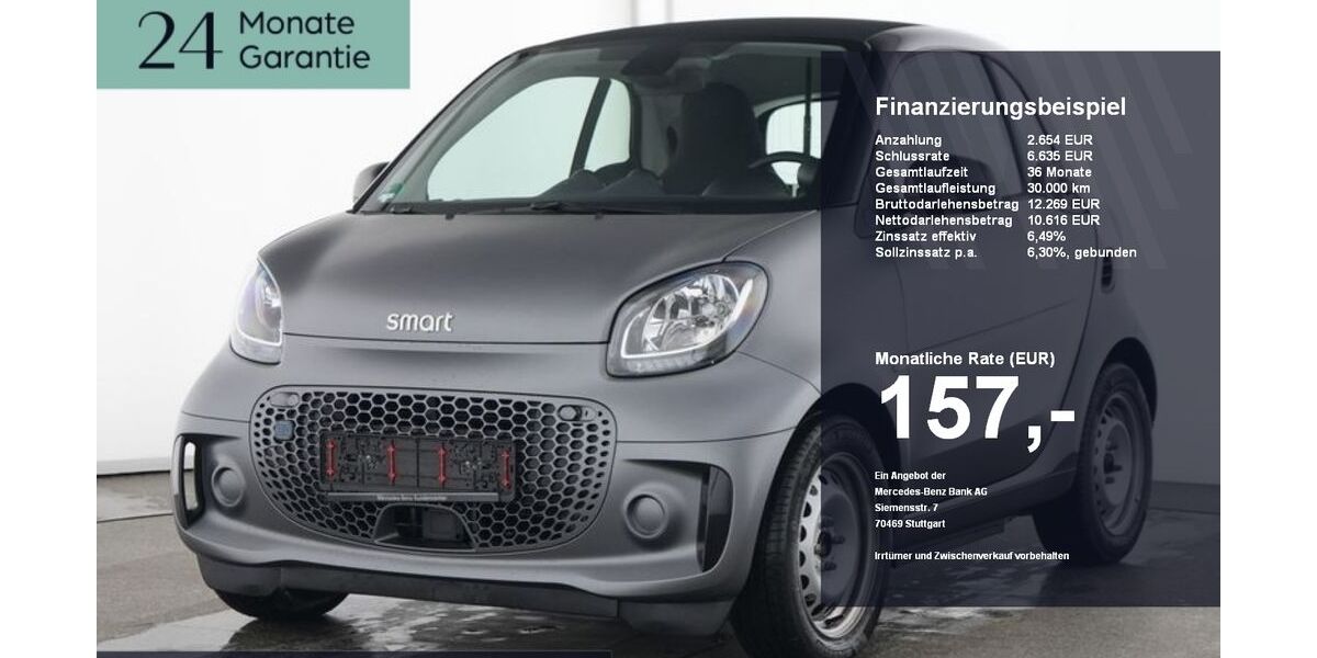Smart ForTwo 22.856 km 13.270 &euro; Ebersberg 85560