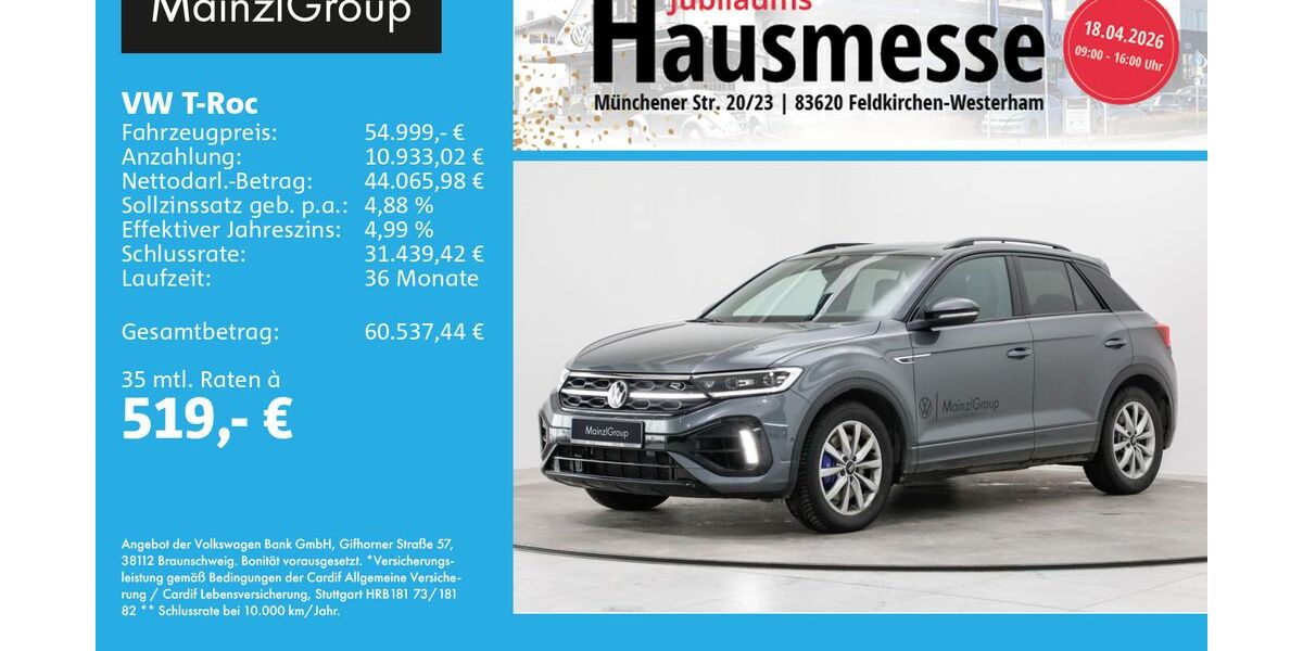 VW T-Roc 2.000 km 54.999 &euro; Feldkirchen-Westerham 83620