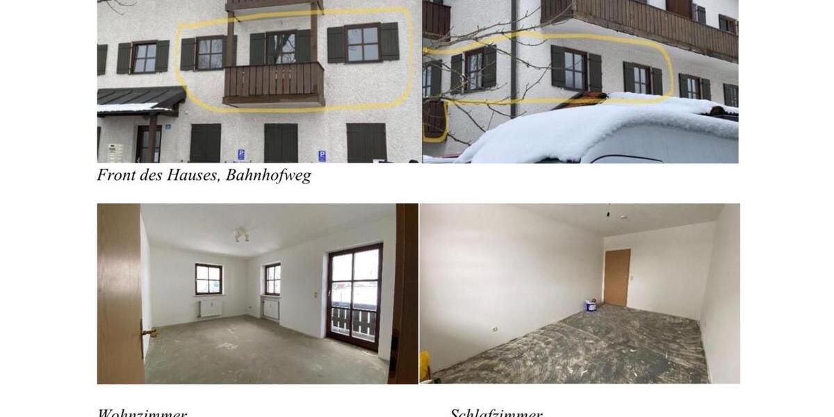 Etagenwohnung Hausham - 2 Zimmer, 48 m&sup2;, 295.000&euro; | Angebot:25293661