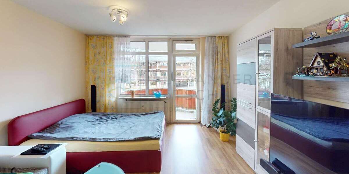 Etagenwohnung Rosenheim Innenstadt - 1 Zimmer, 39 m&sup2;, 189.000&euro; | Angebot:23855947