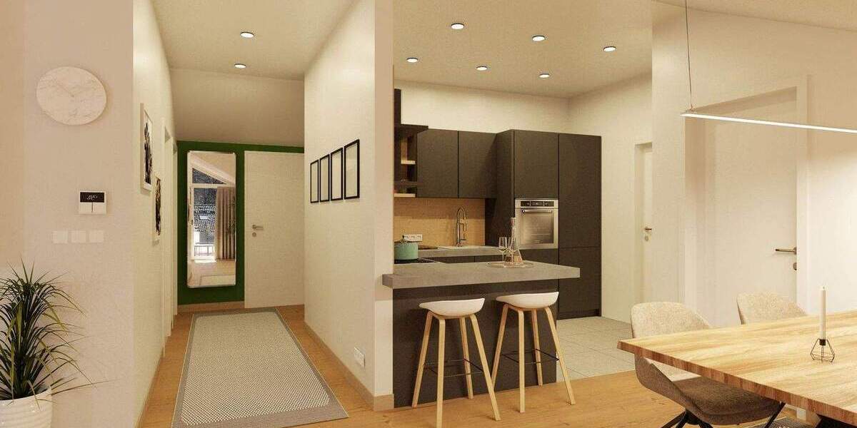 Etagenwohnung Raubling Pfraundorf - 4 Zimmer, 92 m&sup2;, 589.000&euro; | Angebot:25815882