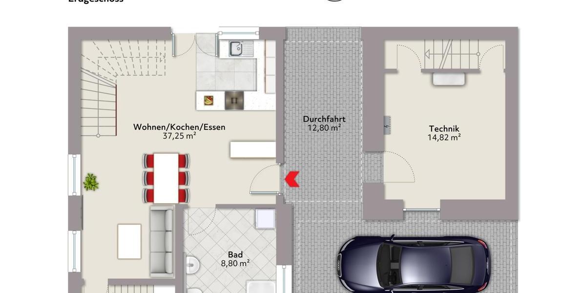 Einfamilienhaus Halfing - 3 Zimmer, 132 m&sup2;, 1.500&euro; | Angebot:26620801