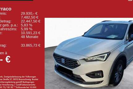 Seat Tarraco 101.726 km 29.930 &euro; Feldkirchen - Westerham 83620