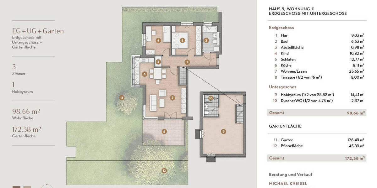 Etagenwohnung Schliersee / Neuhaus Neuhaus - 3 Zimmer, 98 m&sup2;, 1.050.000&euro; | Angebot:25744359