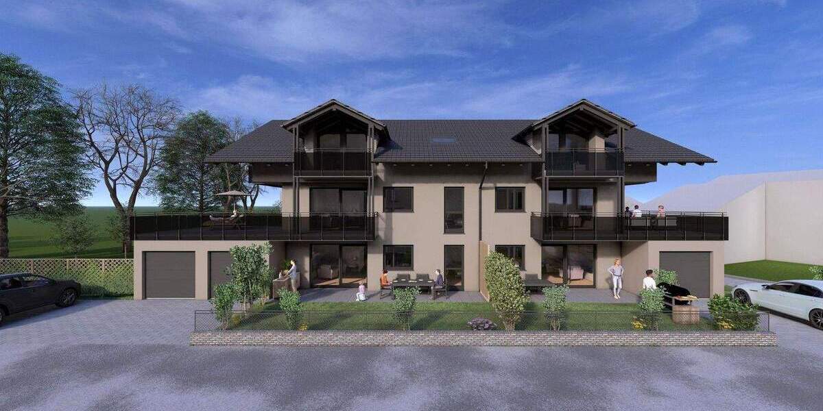 Etagenwohnung Raubling Pfraundorf - 4 Zimmer, 106 m&sup2;, 699.000&euro; | Angebot:25775552