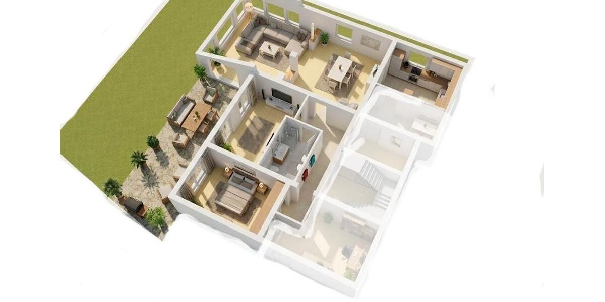 Etagenwohnung Söchtenau - 2 Zimmer, 135 m&sup2;, 533.000&euro; | Angebot:26247607