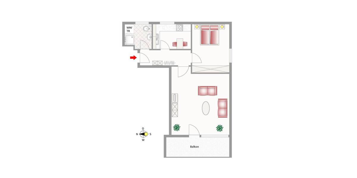 Etagenwohnung Prien - 2 Zimmer, 59 m&sup2;, 239.000&euro; | Angebot:26026978