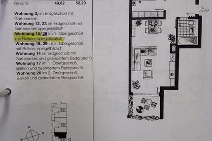 Wohnung Rosenheim Aising - 2 Zimmer, 52 m&sup2;, 300.000&euro; | Angebot:27041024