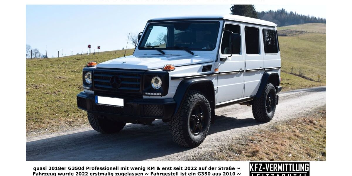 Mercedes-Benz G 350 25.600 km 65.990 &euro; Fischbachau 83730