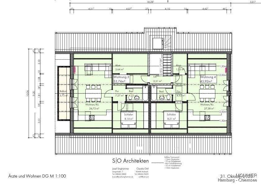 Etagenwohnung Eggstätt - 2 Zimmer, 53 m&sup2;, 389.615&euro; | Angebot:25796110