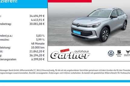VW Tiguan 11.514 km 34.495 &euro; Eiselfing bei Wasserburg 83549