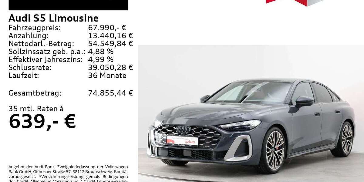 Audi S5 6.600 km 67.990 &euro; Feldkirchen - Westerham 83620