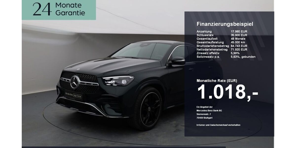 Mercedes-Benz GLE 450 29.900 km 82.900 &euro; Ebersberg 85560