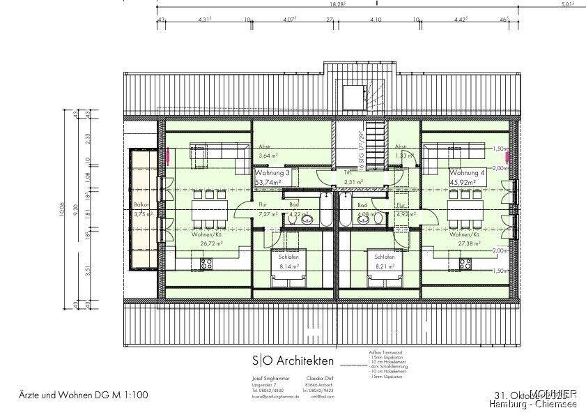 Etagenwohnung Eggstätt - 2 Zimmer, 44 m&sup2;, 308.982&euro; | Angebot:25727379