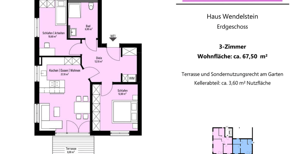 Etagenwohnung Brannenburg Ried - 3 Zimmer, 68 m&sup2;, 536.000&euro; | Angebot:26556421