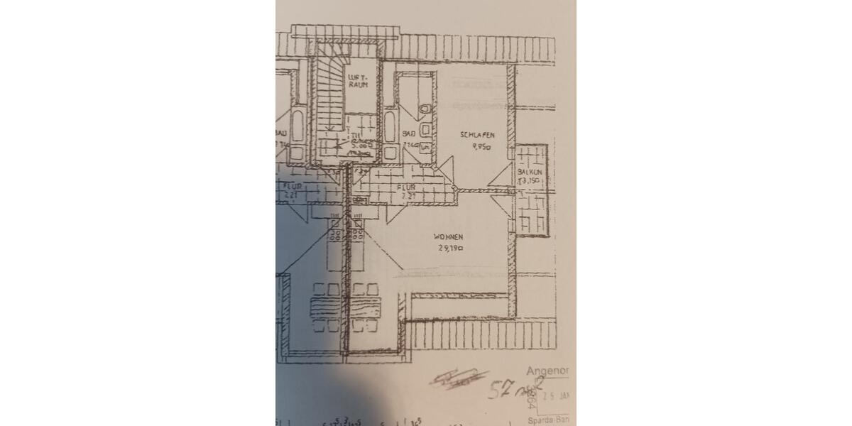 Dachgeschoßwohnung Bruckmühl - 2 Zimmer, 55 m&sup2;, 299.000&euro; | Angebot:25341901