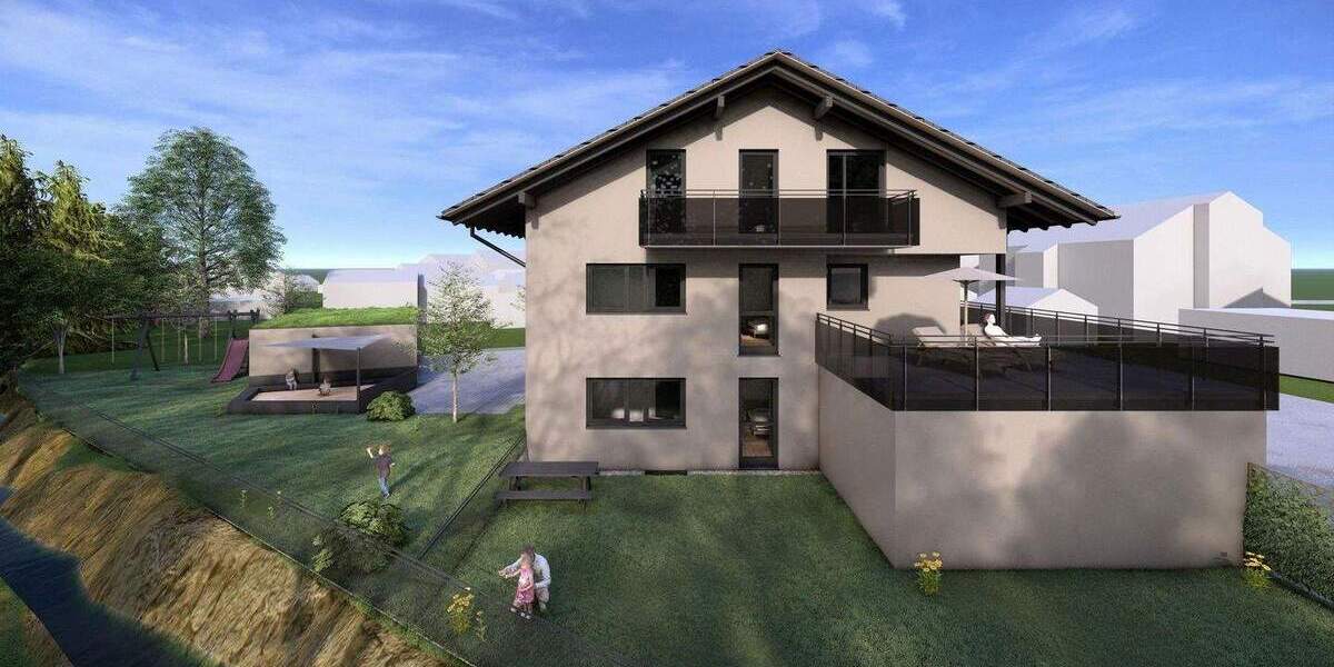 Etagenwohnung Raubling Pfraundorf - 4 Zimmer, 106 m&sup2;, 699.000&euro; | Angebot:25775552