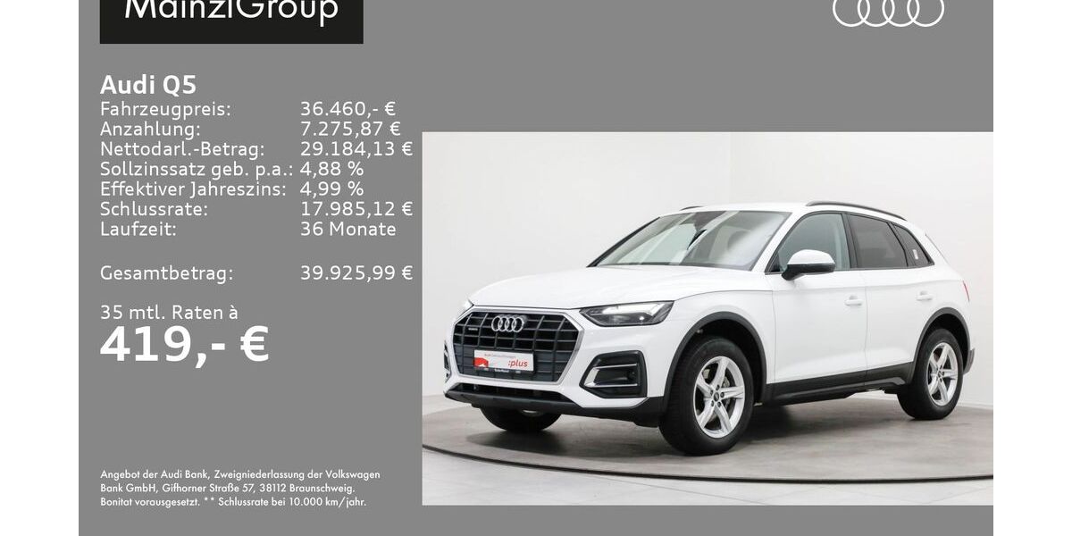 Audi Q5 37.500 km 36.460 &euro; Feldkirchen/Westerham 83620