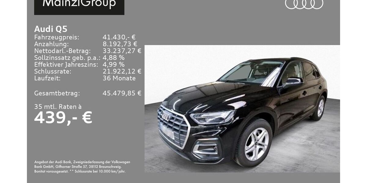 Audi Q5 29.500 km 41.430 &euro; Feldkirchen/Westerham 83620