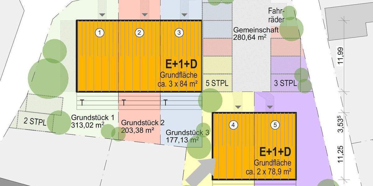 Grundstück Obing Frabertsham - 158.900&euro; | Angebot:25771711