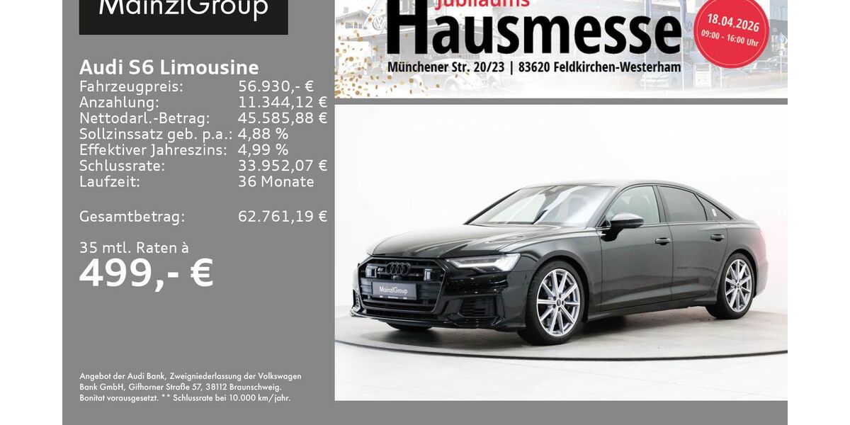 Audi S6 39.900 km 56.930 &euro; Feldkirchen/Westerham 83620