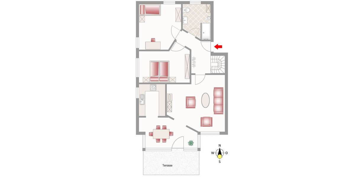Etagenwohnung Kolbermoor - 3 Zimmer, 89 m&sup2;, 520.000&euro; | Angebot:25834971
