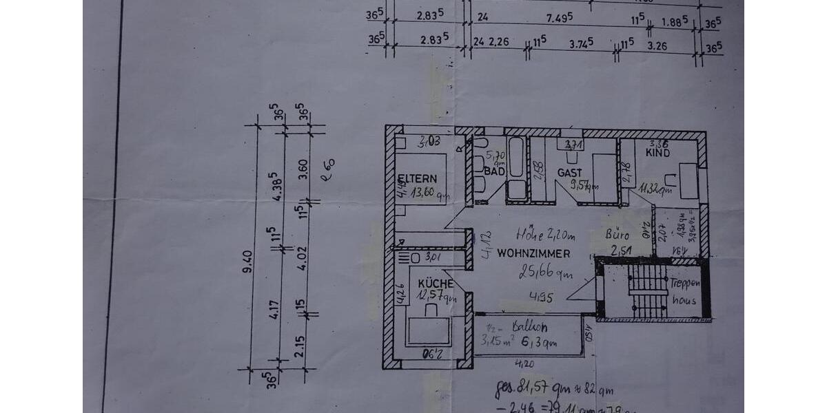 Etagenwohnung Eiselfing - 4 Zimmer, 81 m&sup2;, 890&euro; | Angebot:20332241